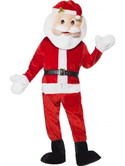 Maskot Obří Santa Claus